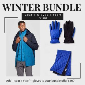 Men's Winter Coat Bundle